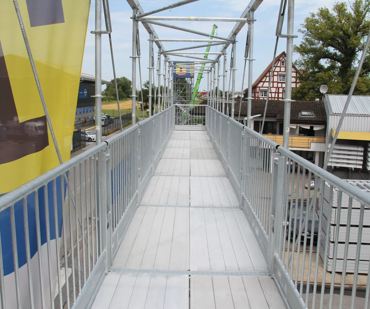 MATO Connect Road Bridge Scaffolding. Formwork. Tobler AG]
