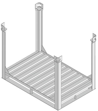 Stackable box, open all around Tobler AG